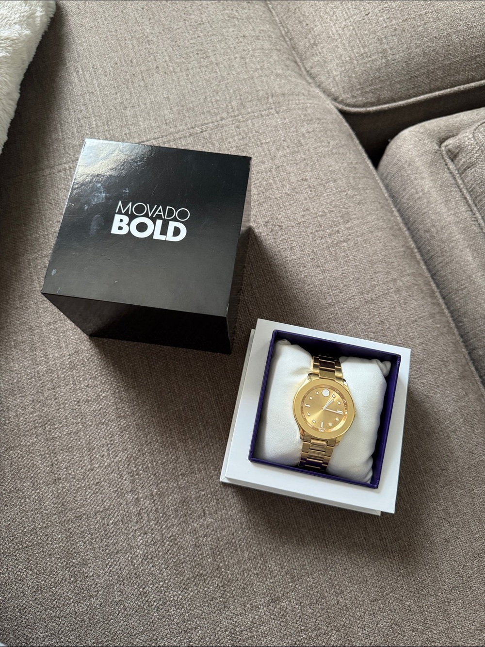 Movado BOLD Gold Midsize Women’s Watch